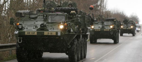 US paratroopers of the 173rd Airborne Brigade have arrived in Ukraine to commence Operation Fearless Guardian. US paratroopers of the 173rd Airborne Brigade have arrived in Ukraine to commence Operation Fearless Guardian. - Sputnik International
