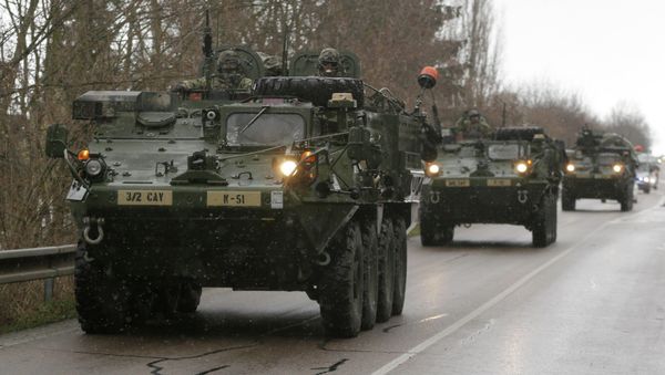 US paratroopers of the 173rd Airborne Brigade have arrived in Ukraine to commence Operation Fearless Guardian. - Sputnik International