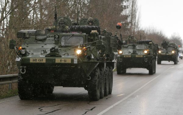 US paratroopers of the 173rd Airborne Brigade have arrived in Ukraine to commence Operation Fearless Guardian. US paratroopers of the 173rd Airborne Brigade have arrived in Ukraine to commence Operation Fearless Guardian. - Sputnik International