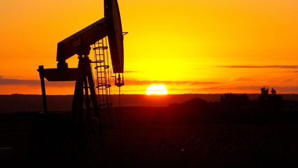 An oil well near Tioga, North Dakota - Sputnik International