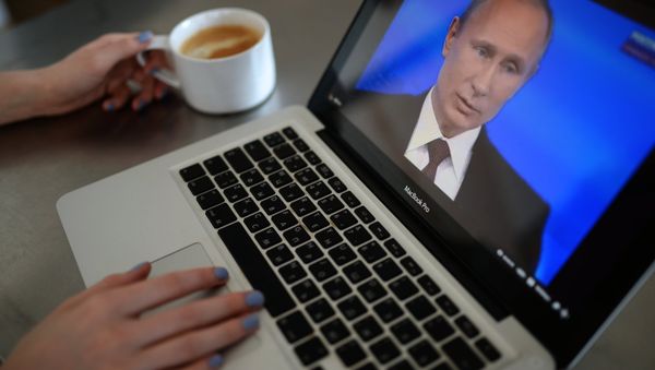 Broadcast of Direct Line with Vladimir Putin Broadcast of Direct Line with Vladimir Putin - Sputnik International