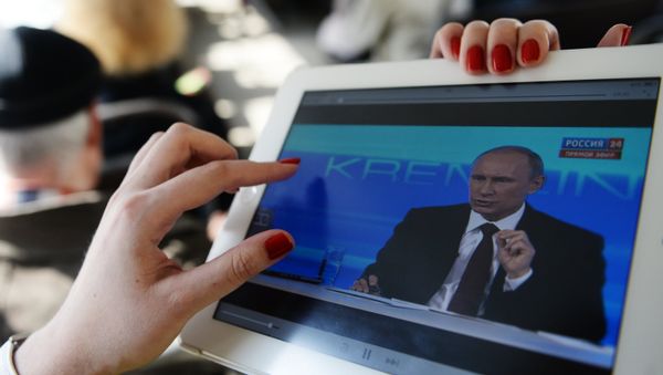 Broadcast of Direct Line with Vladimir Putin - Sputnik International