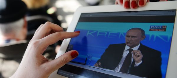 Broadcast of Direct Line with Vladimir Putin Broadcast of Direct Line with Vladimir Putin - Sputnik International