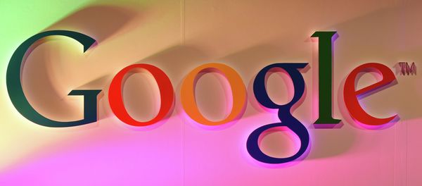 The Google logo is displayed during the Google Impact Challenge, Japan The Google logo is displayed during the Google Impact Challenge, Japan - Sputnik International