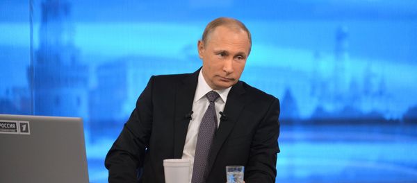 President Putin Holds Annual Q&A Session President Putin Holds Annual Q&A Session - Sputnik International