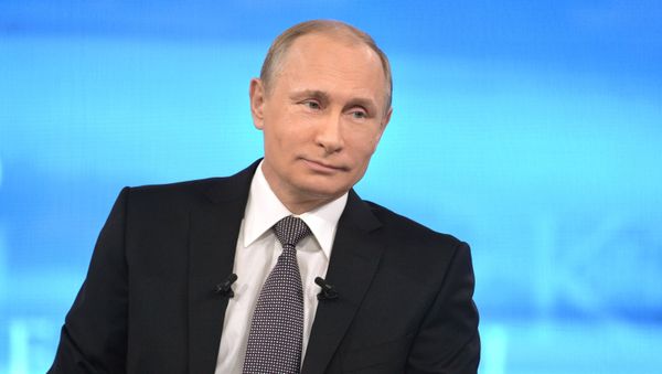 Vladimir Putin, April 2015 - Sputnik International