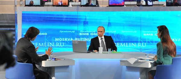 Direct Line with Vladimir Putin Direct Line with Vladimir Putin - Sputnik International