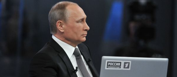 Live broadcast with Vladimir Putin - Sputnik International