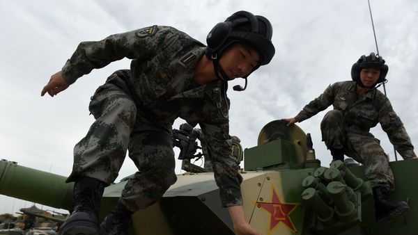 Chinese People's Liberation Army cadets Chinese People's Liberation Army cadets - Sputnik International