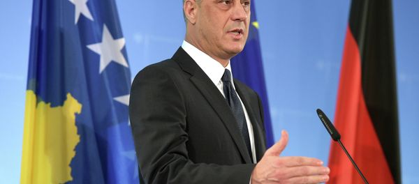 Kosovo's foreign minister Hashim Thaci - Sputnik International