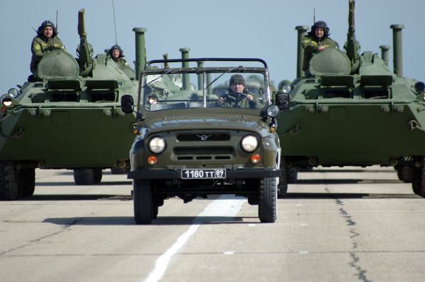 Rehearsal of the Victory Day Parade in Sevastopol - Sputnik International