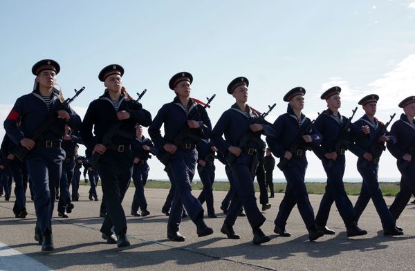 Rehearsal of the Victory Day Parade in Sevastopol - Sputnik International