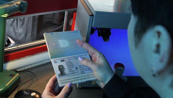 Passport control - Sputnik International