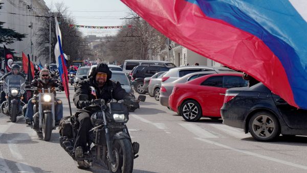 Celebration of 1st anniversary of Crimean Spring in Sevastopol - Sputnik International