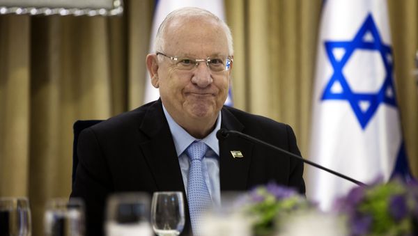 Israeli President Reuven Rivlin sits for consultations, with representatives of parties elected to parliament (Knesset) last week, at his residence in Jerusalem on March 22, 2015 Israeli President Reuven Rivlin sits for consultations, with representatives of parties elected to parliament (Knesset) last week, at his residence in Jerusalem on March 22, 2015 - Sputnik International