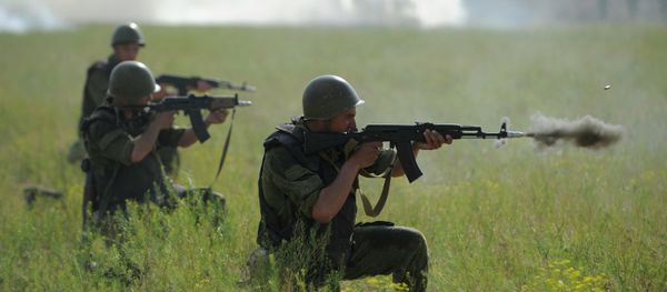 Caspian Flotilla marine corps battalion drill Caspian Flotilla marine corps battalion drill - Sputnik International