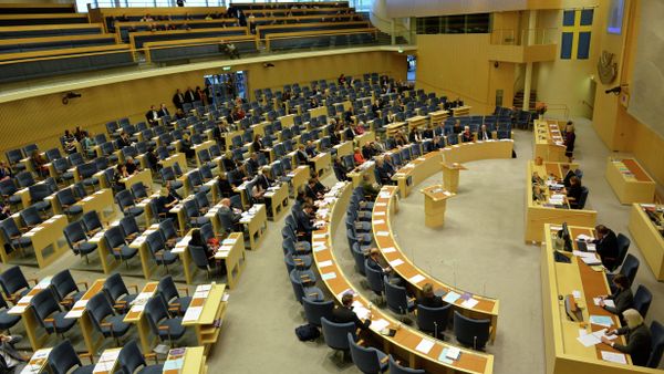 A general view of the Swedish Pariament during the Parliamentary debate about the government's budget proposal on December 3, 2014 in Stockholm, Sweden A general view of the Swedish Pariament during the Parliamentary debate about the government's budget proposal on December 3, 2014 in Stockholm, Sweden - Sputnik International