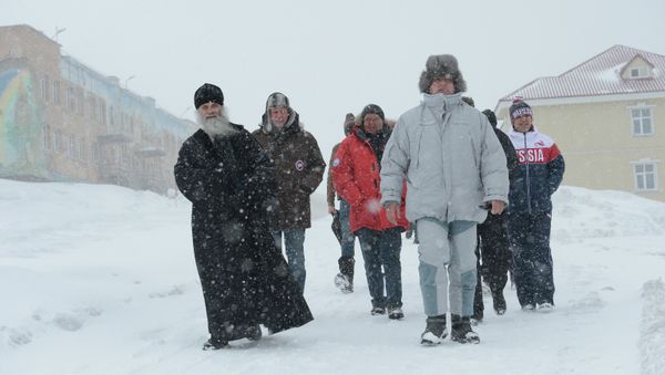 Mining town of Barentsburg on Spitsbergen (Svalbard) Mining town of Barentsburg on Spitsbergen (Svalbard) - Sputnik International