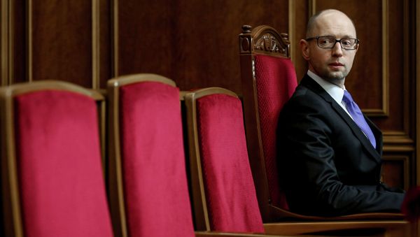 Ukrainian Prime Minister Arseniy Yatsenyuk Ukrainian Prime Minister Arseniy Yatsenyuk - Sputnik International