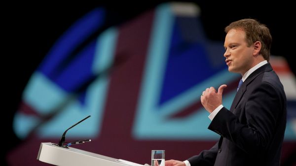 Conservative party chairman Grant Shapps opens Britain's Conservative Party Conference, Manchester, England - Sputnik International