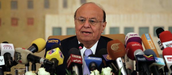 Yemeni President Abdrabuh Mansur Hadi Yemeni President Abdrabuh Mansur Hadi - Sputnik International