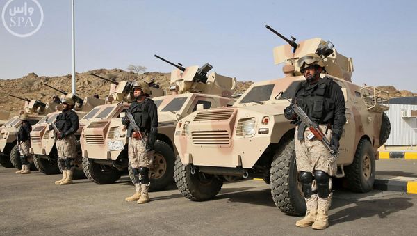 Royal Saudi Land Forces and units of Special Forces of the Pakistani army take part in a joint military exercise called Al-Samsam 5 in Shamrakh field, north of Baha region, southwest Saudi Arabia Royal Saudi Land Forces and units of Special Forces of the Pakistani army take part in a joint military exercise called Al-Samsam 5 in Shamrakh field, north of Baha region, southwest Saudi Arabia - Sputnik International
