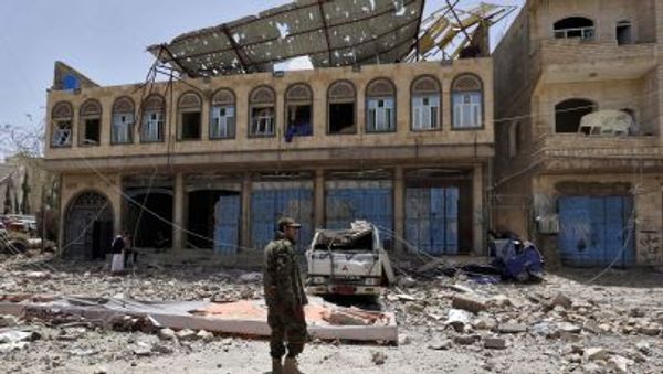 Airstrike on Yemen - Sputnik International