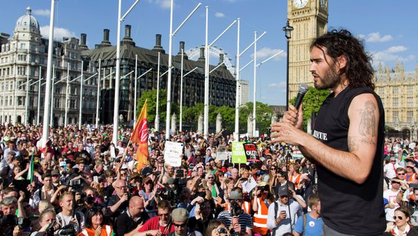 British actor and comedian Russell Brand - Sputnik International