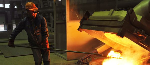 A worker in Taganrog - Sputnik International