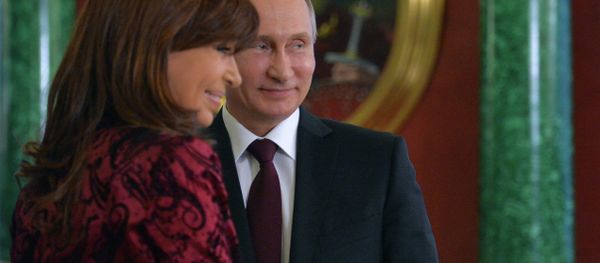 Russian President Vladimir Putin's meeting with President of Argentina Cristina Fernandez de Kirchner - Sputnik International