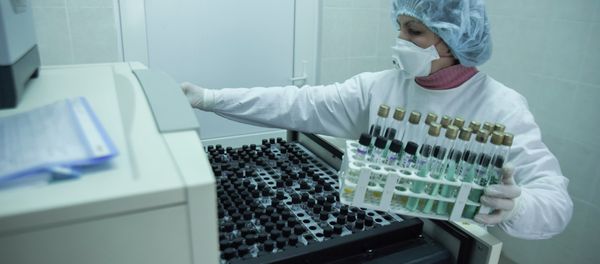 A researcher prepares samples for testing at a laboratory. A researcher prepares samples for testing at a laboratory. - Sputnik International