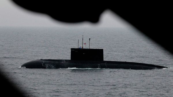Russian navy conducts submarine rescue exercise Russian navy conducts submarine rescue exercise - Sputnik International
