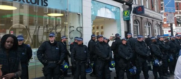 Brixton protests - Sputnik International