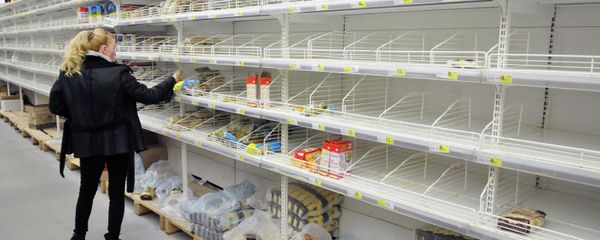 Hype at grocery stores in Lviv - Sputnik International