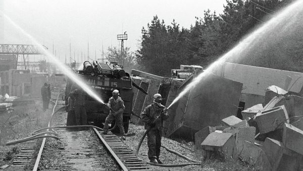 Decontamination of the Chernobyl NPP territory - Sputnik International