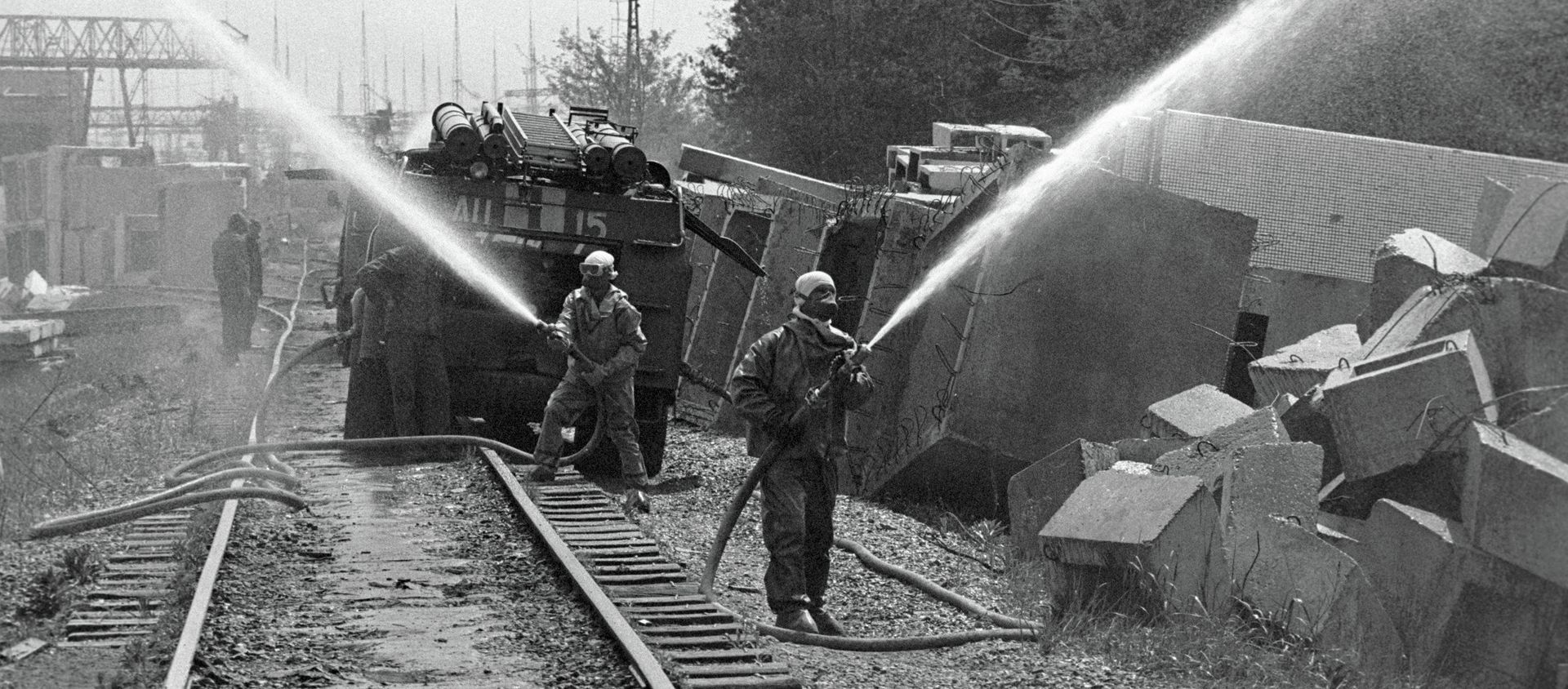 Decontamination of the Chernobyl NPP territory - Sputnik International, 1920, 26.04.2020