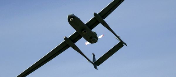 An Israeli army Heron unmanned drone aircraft An Israeli army Heron unmanned drone aircraft - Sputnik International