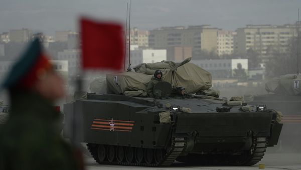 Kurganets-25 on Alabino military training grounds - Sputnik International