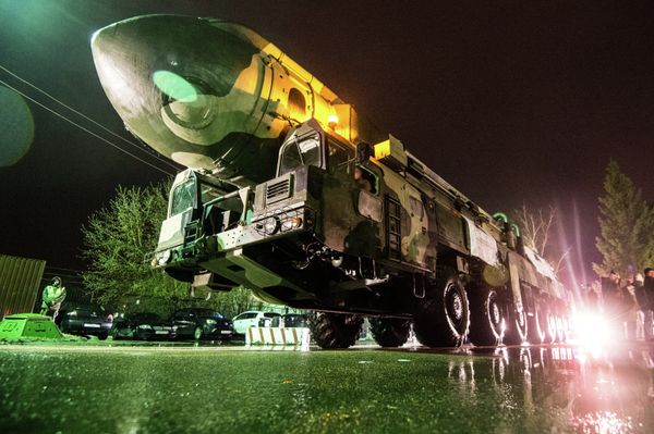 A Topol ICBM launcher at VDNKh A Topol ICBM launcher at VDNKh - Sputnik International
