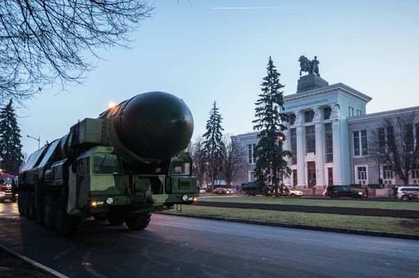A Topol ICBM launcher at VDNKh A Topol ICBM launcher at VDNKh - Sputnik International