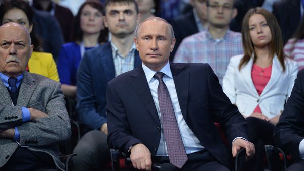 Russian President V.Putin's working visit to Northwestern Federal District Russian President V.Putin's working visit to Northwestern Federal District - Sputnik International