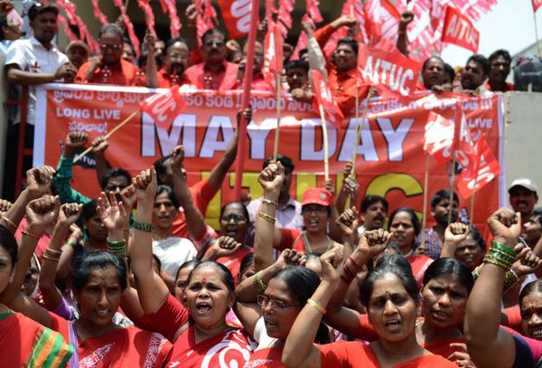 May Day rallies - Sputnik International