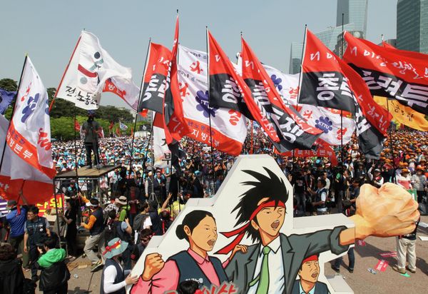 May Day rallies - Sputnik International