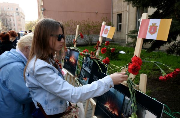 Never Forget: Commemorating 2014 Odessa Massacre Victims - Sputnik International