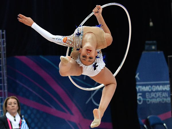 Magic of Grace and Flexibility: European Rhythmic Gymnastics Championship - Sputnik International