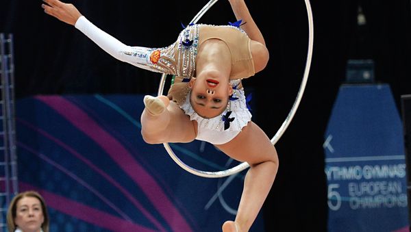 Magic of Grace and Flexibility: European Rhythmic Gymnastics Championship - Sputnik International