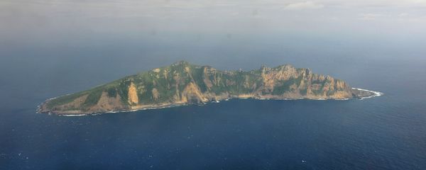 One of the small islands in the East China Sea known as Senkaku in Japanese and Diaoyu in Chinese is seen from a Chinese marine surveillance plane One of the small islands in the East China Sea known as Senkaku in Japanese and Diaoyu in Chinese is seen from a Chinese marine surveillance plane - Sputnik International