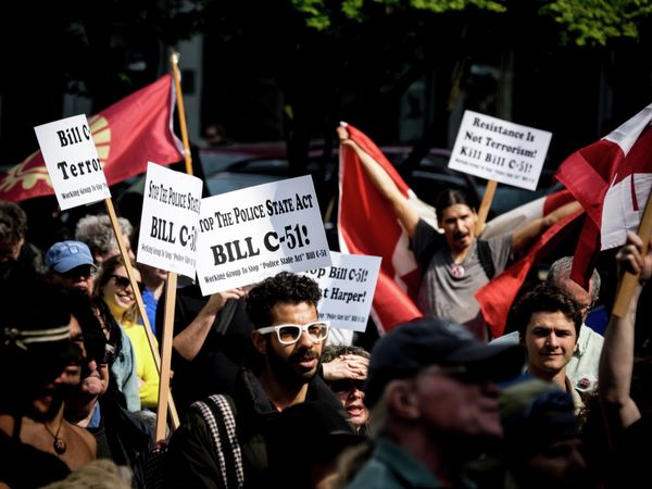 Protests against Canada's Anti-terror bill - Sputnik International
