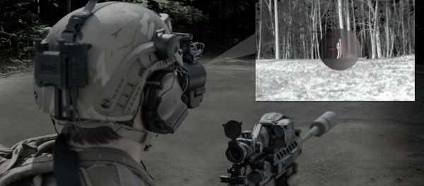 BAE Systems' integrated night vision targeting solution provides dismounted soldiers with rapid target acquisition capability. BAE Systems' integrated night vision targeting solution provides dismounted soldiers with rapid target acquisition capability. - Sputnik International