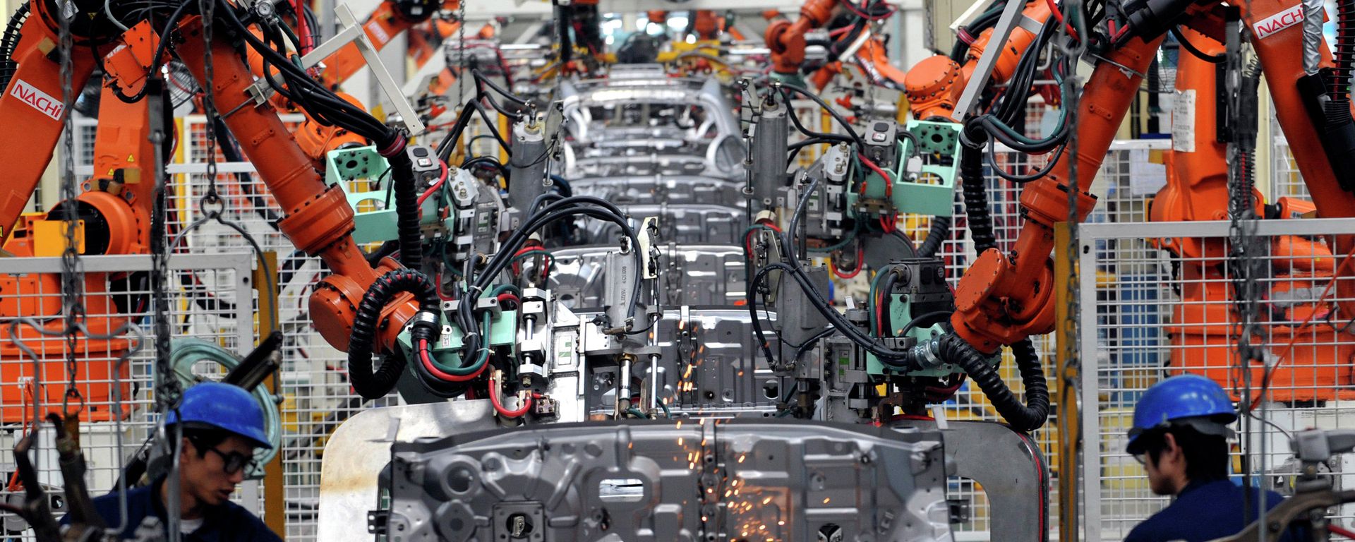 As part of a major push towards automation, the first robots-only factory is being built in China's Dongguan manufacturing hub, reducing human employees to a bare minimum. - Sputnik International, 1920, 15.05.2026
